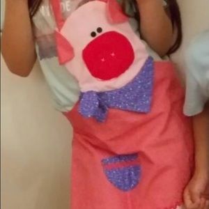 Kids Piggy Apron